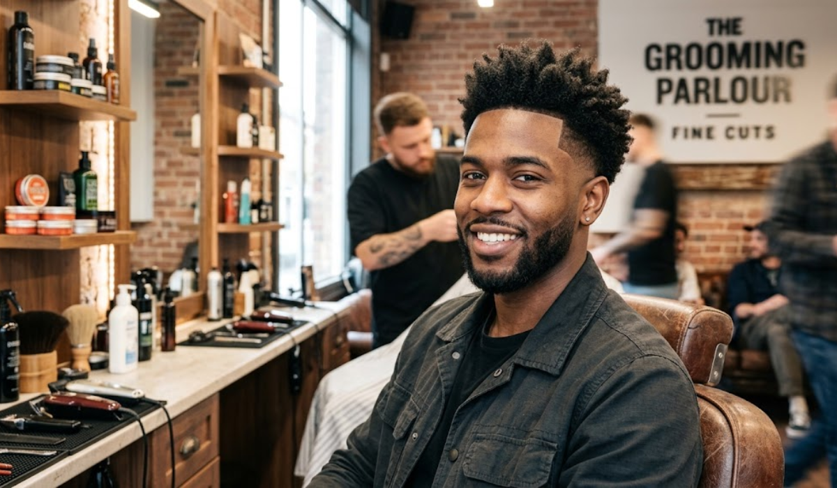 Afro Low Taper Fade