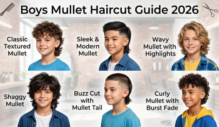 Boys Mullet Haircut Guide 2026
