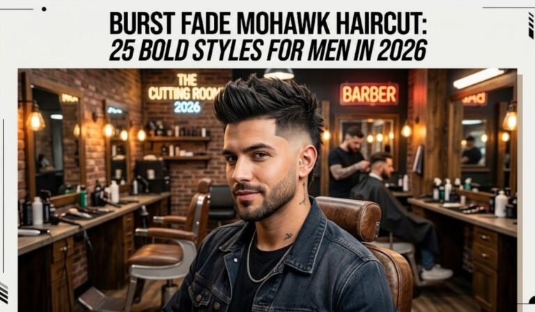 Burst Fade Mohawk Haircut