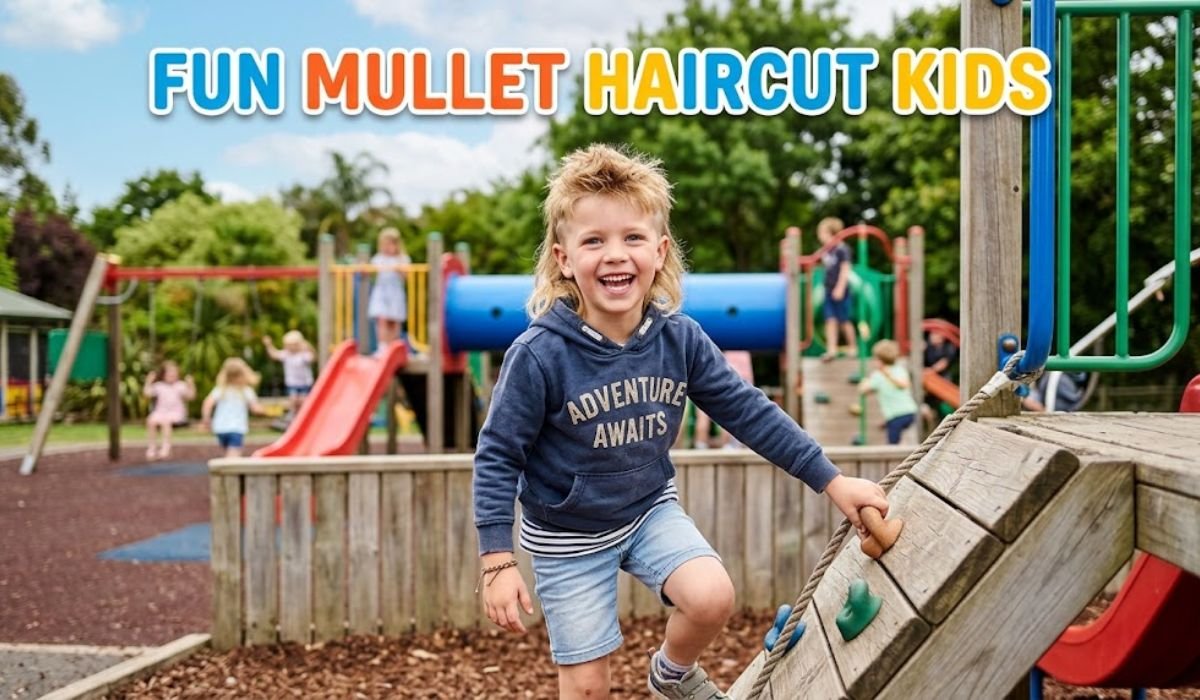 Fun Mullet Haircut Kids