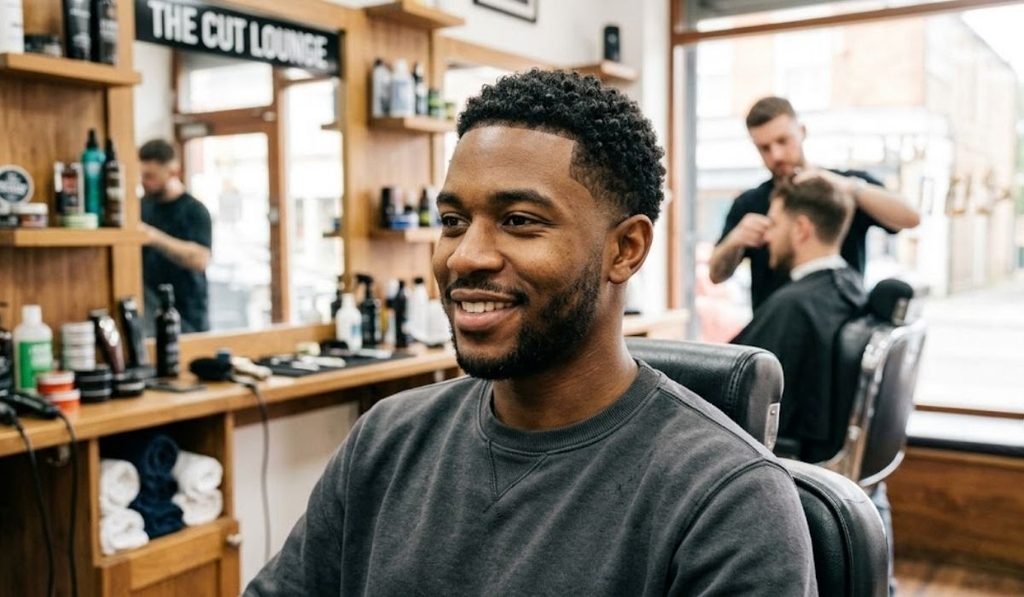 Guard Buzz Cut Curly Hair