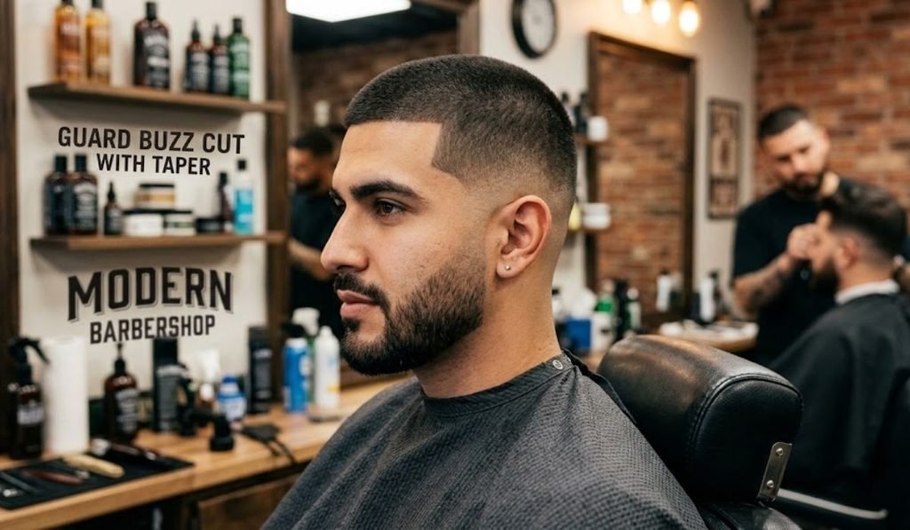 Guard Buzz Cut With Taper