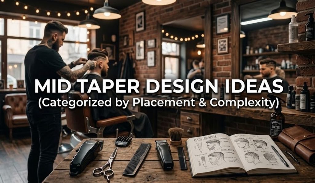 Mid Taper Design Ideas (Categorized by Placement & Complexity)