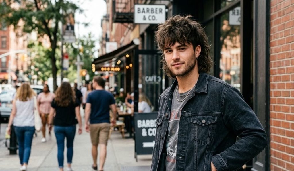 Textured Messy Mullet