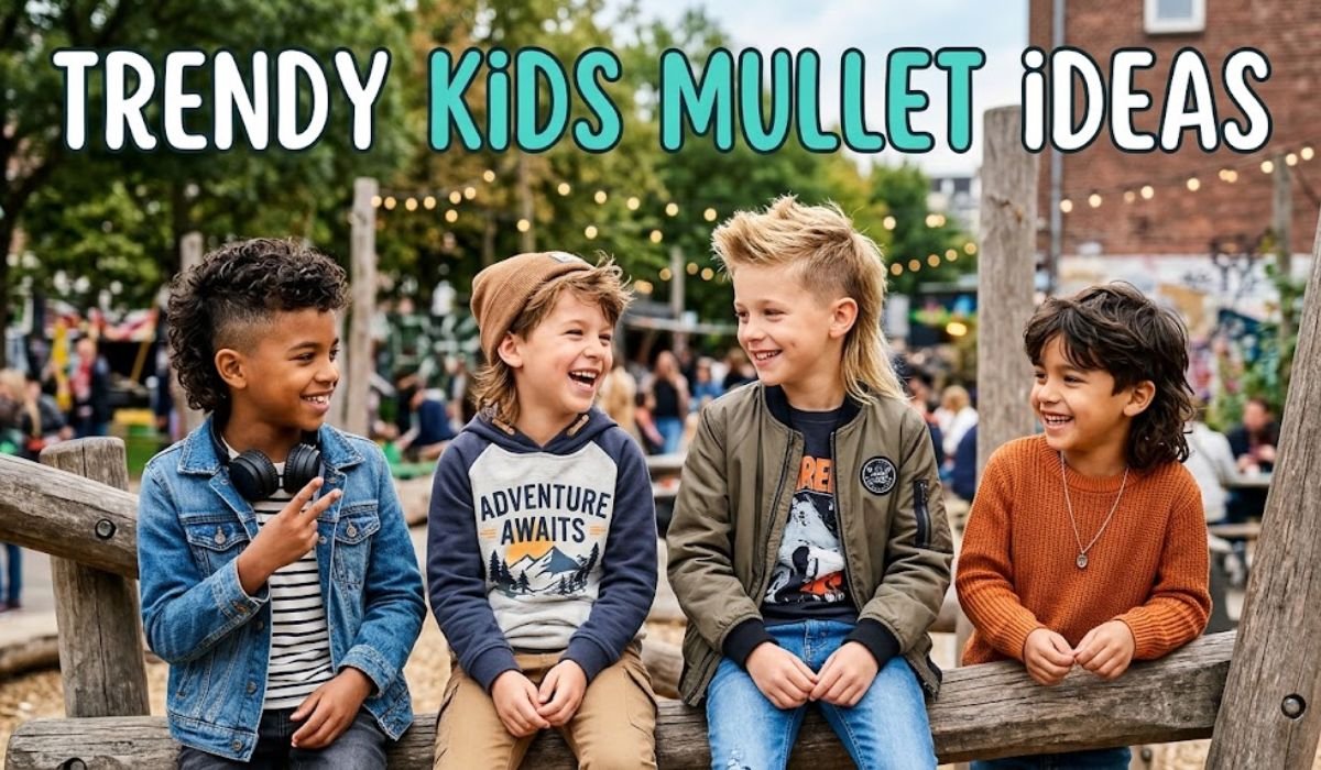 Trendy Kids Mullet Ideas
