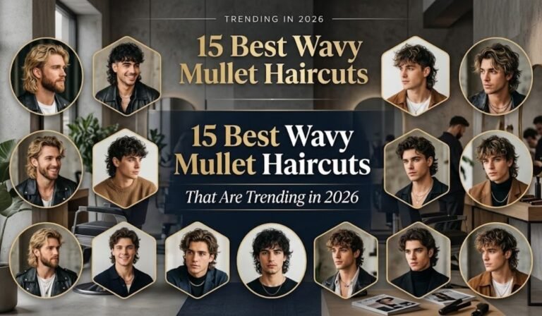 Wavy Mullet Haircuts That Are Trending in 2026