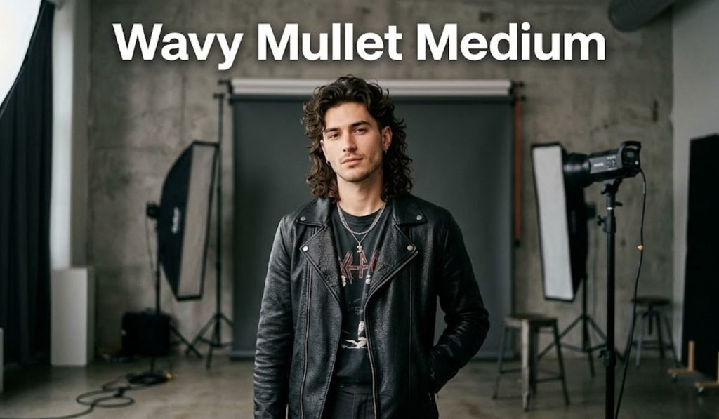 Wavy Mullet Medium