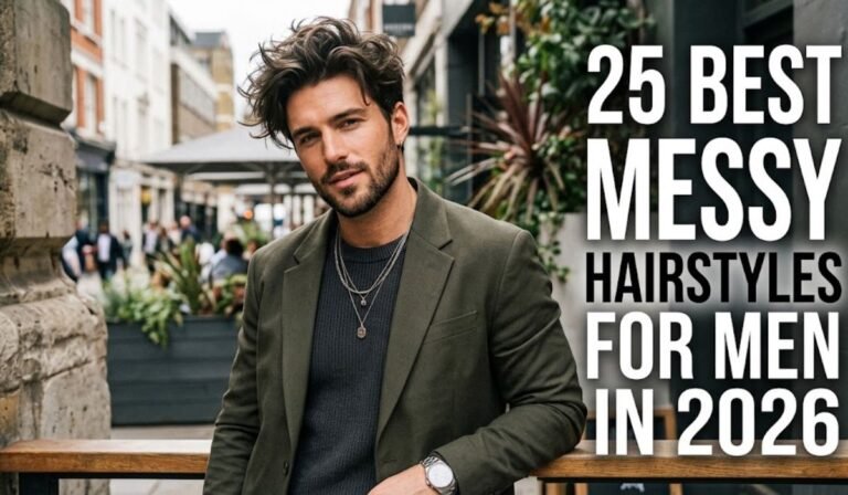 25 Best Messy Hairstyles for Men In 2026