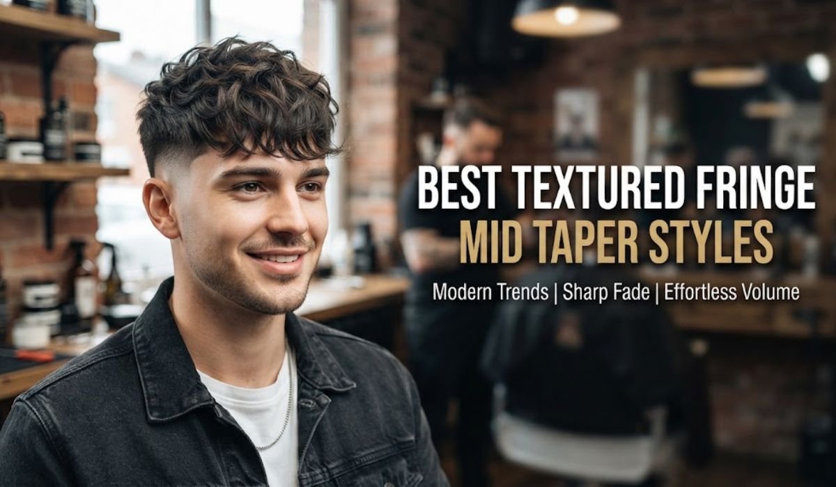 Best Textured Fringe Mid Taper Styles