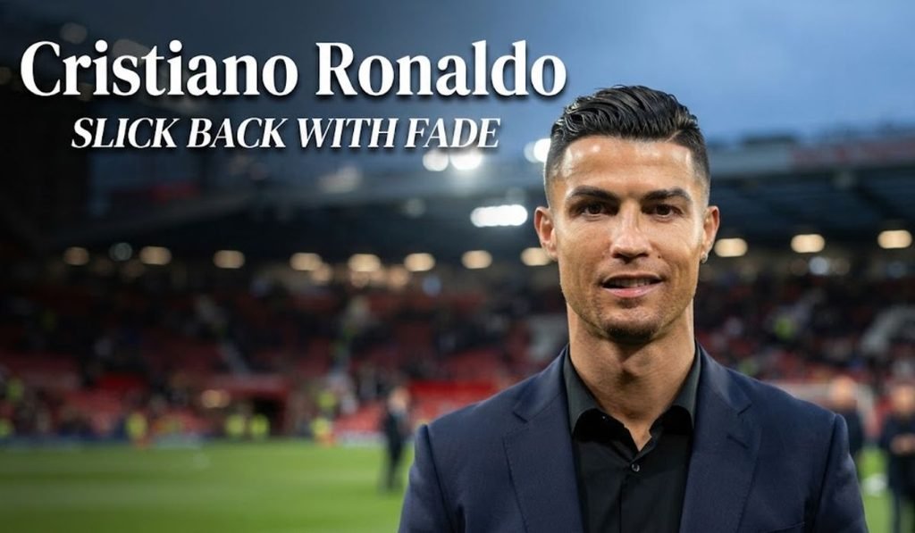 Cristiano Ronaldo – Slick Back with Fade