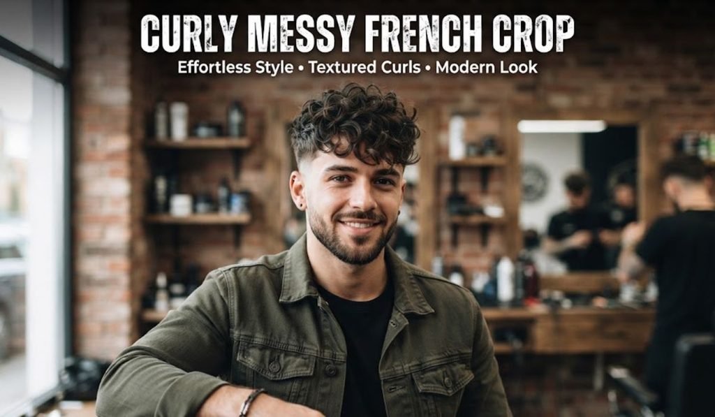 Curly Messy French Crop