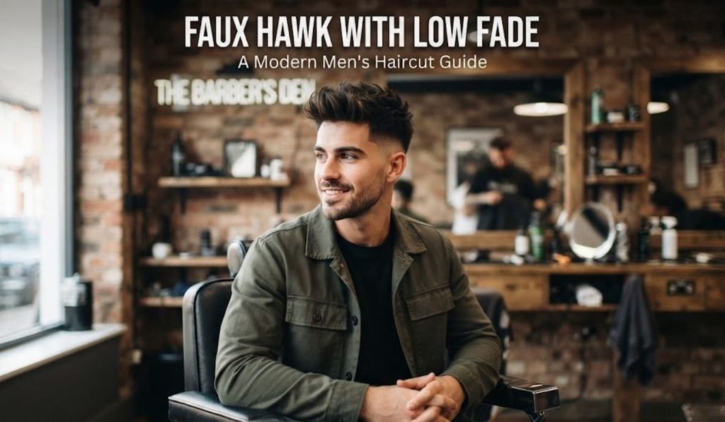 Faux Hawk with Low Fade