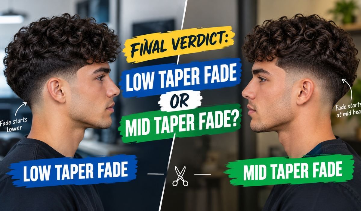 Final verdict: low taper fade or mid taper fade?