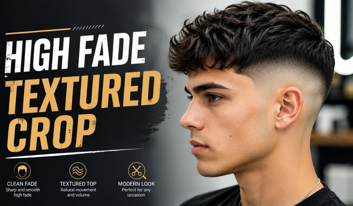 High Fade Textured Crop