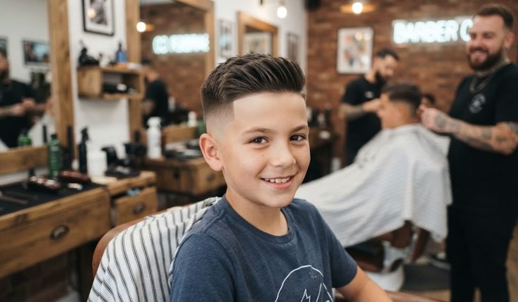 High Taper Fade for boy