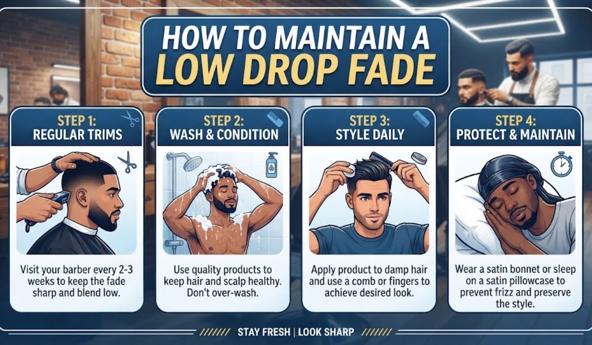 How to Maintain a Low Drop Fade
