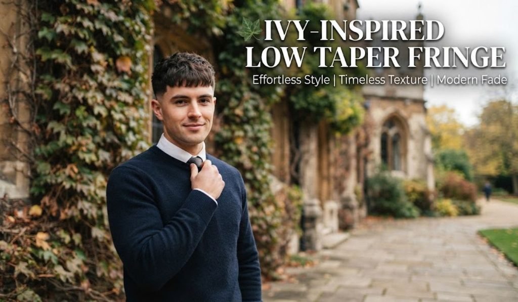 Ivy-Inspired Low Taper Fringe
