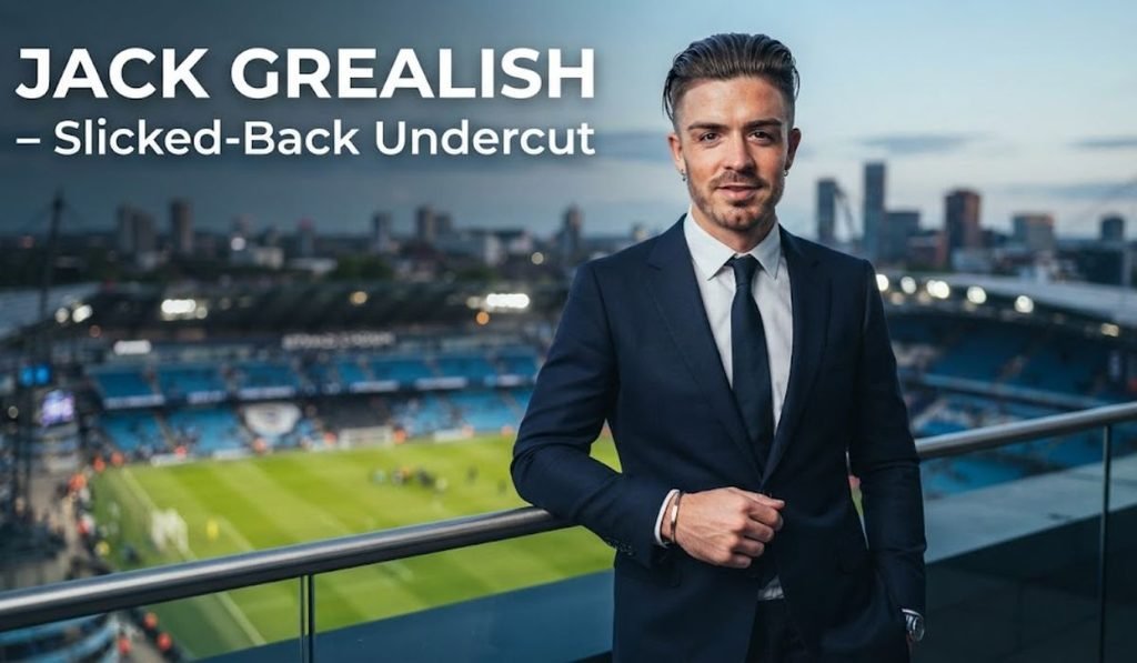 Jack Grealish – Slicked-Back Undercut