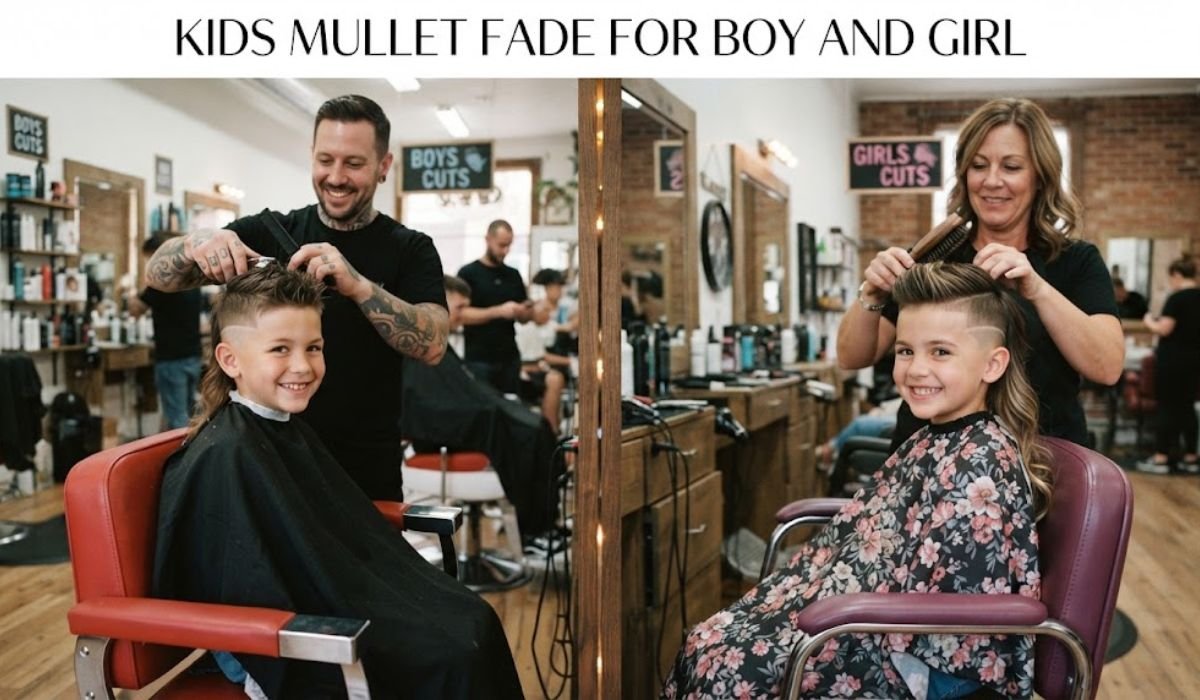 Kids Mullet Fade