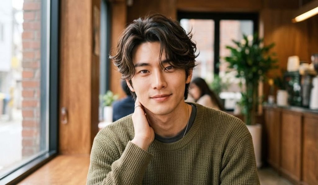 Korean Messy Hair