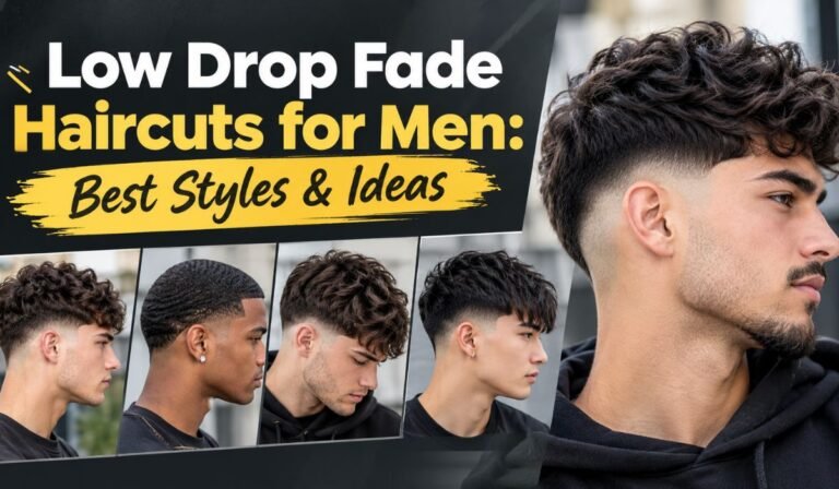 Low Drop Fade Haircuts for Men: Best Styles & Ideas