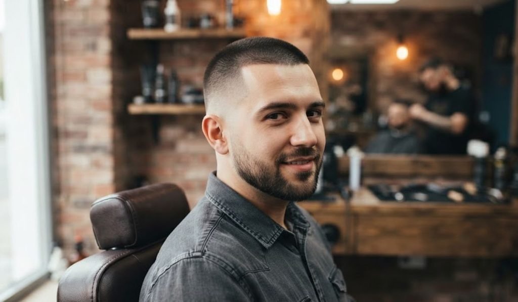 Low Fade Buzz Cut