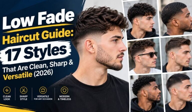 Low Fade Haircut Guide: 17 Styles That Are Clean, Sharp & Versatile (2026)