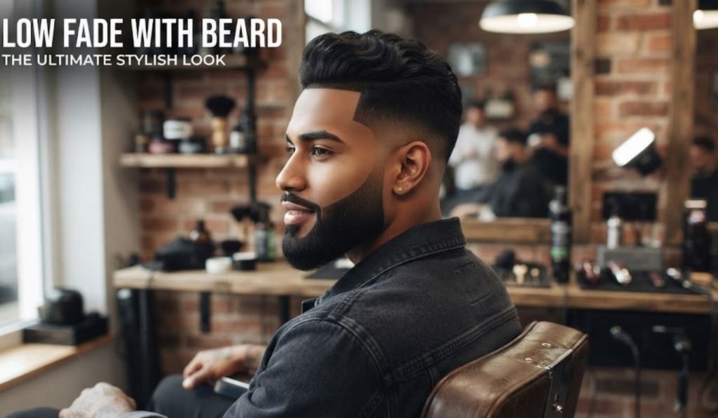 Low Fade with Beard
