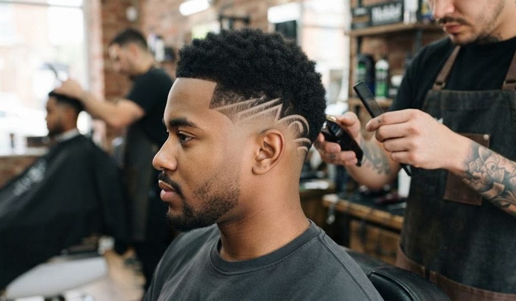 Low Fade with Design