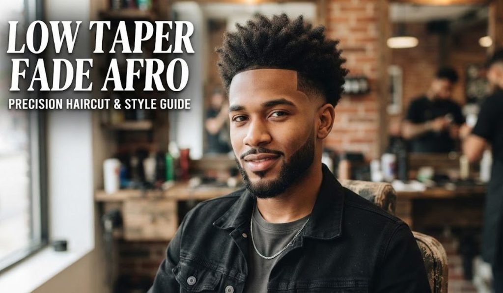 Low Taper Fade Afro