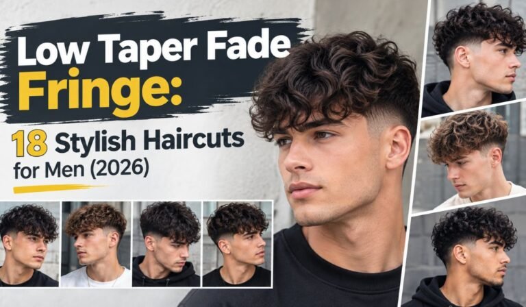 Low Taper Fade Fringe