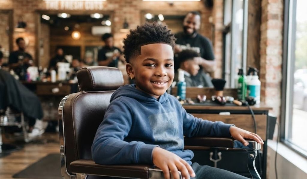 Low Taper Fade for Black Boys