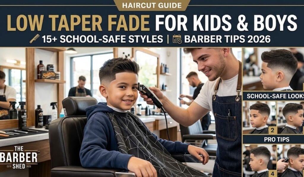 Low Taper Fade for Kids & Boys 2026