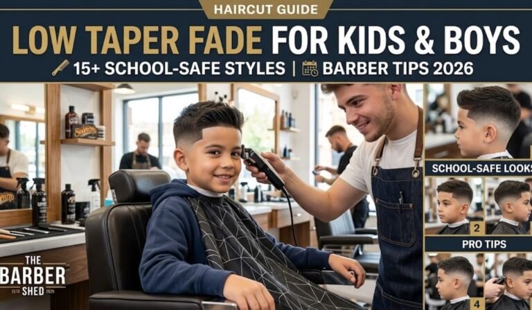 Low Taper Fade for Kids & Boys 2026