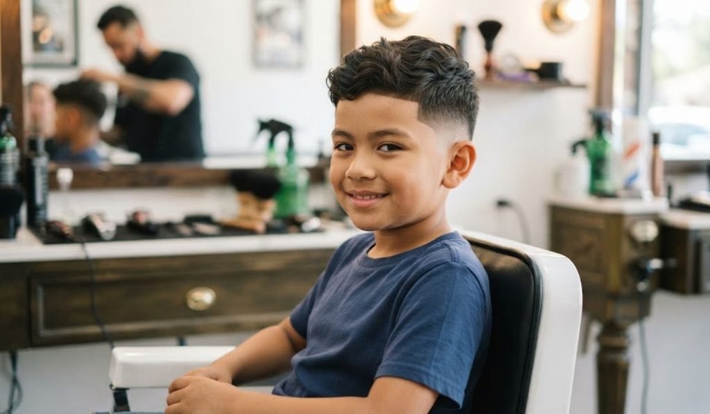 Low Taper Fade for boy