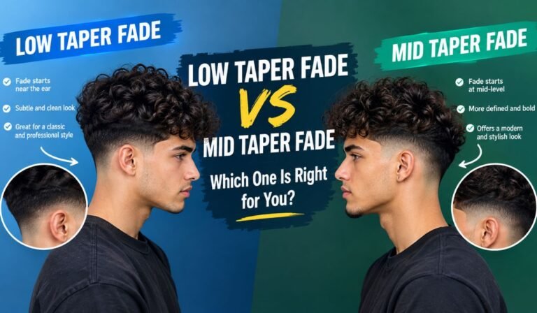 Low Taper Fade vs Mid Taper Fade: Which One Is Right for You?