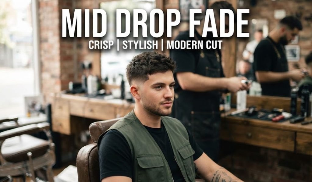 Mid Drop Fade