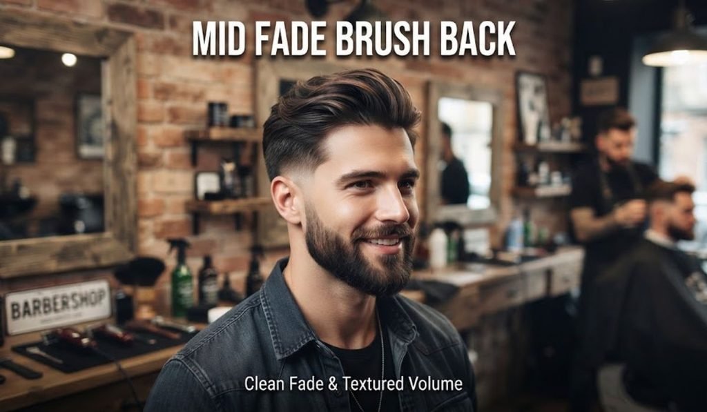 Mid Fade Brush Back