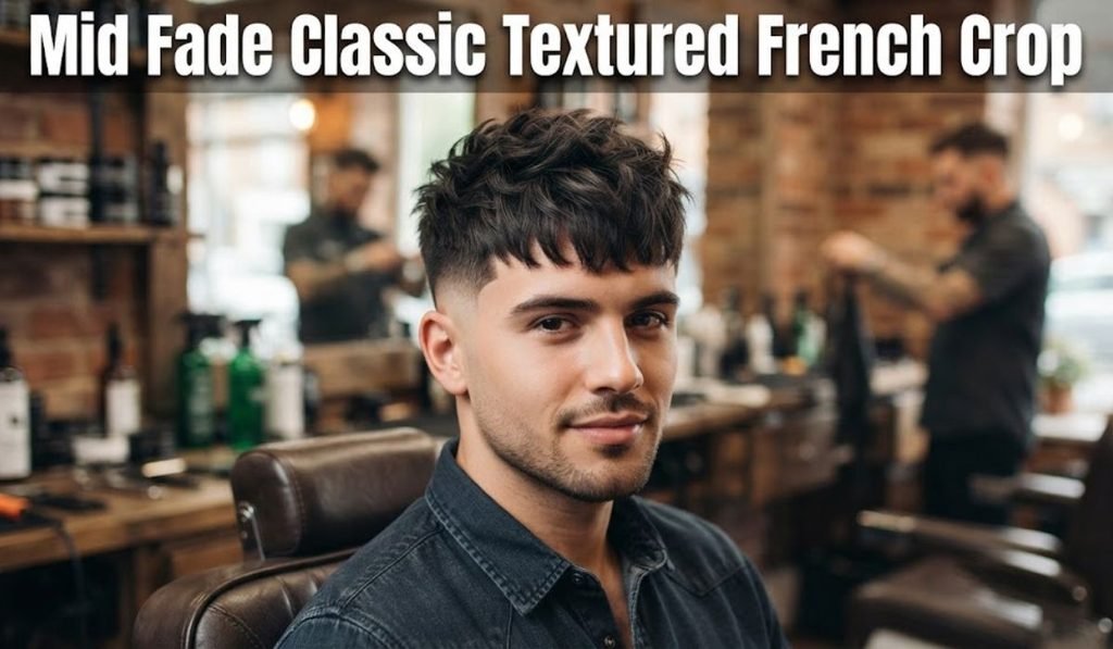 Mid Fade Classic Textured French Crop