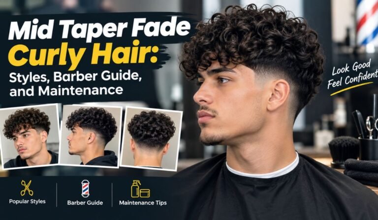 Mid Taper Fade Curly Hair: Styles, Barber Guide, and Maintenance