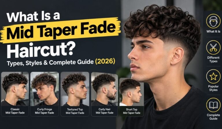 Mid Taper Fade Haircut? Types, Styles & Complete Guide (2026)