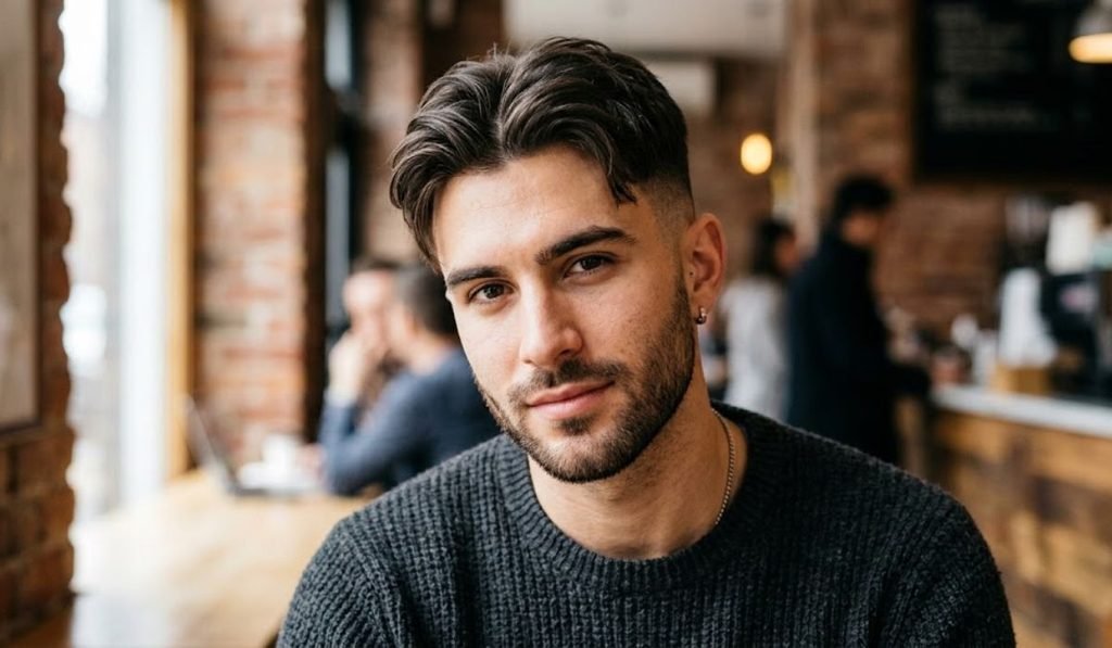 Middle Part Undercut