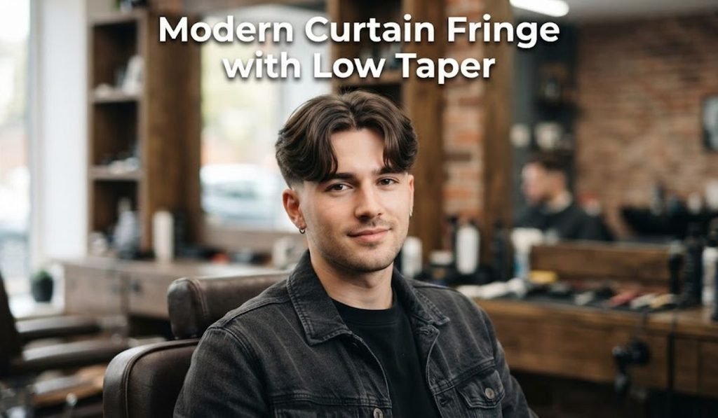 Modern Curtain Fringe with Low Taper