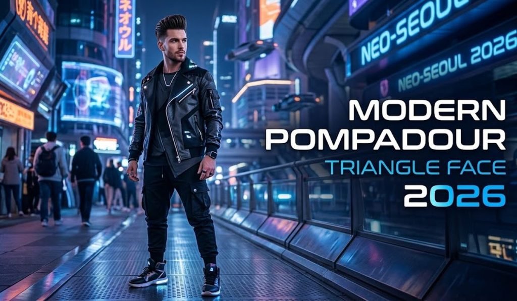 Modern Pompadour Triangle Face 2026