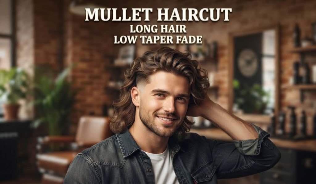 Mullet Haircut Long Hair Low Taper Fade
