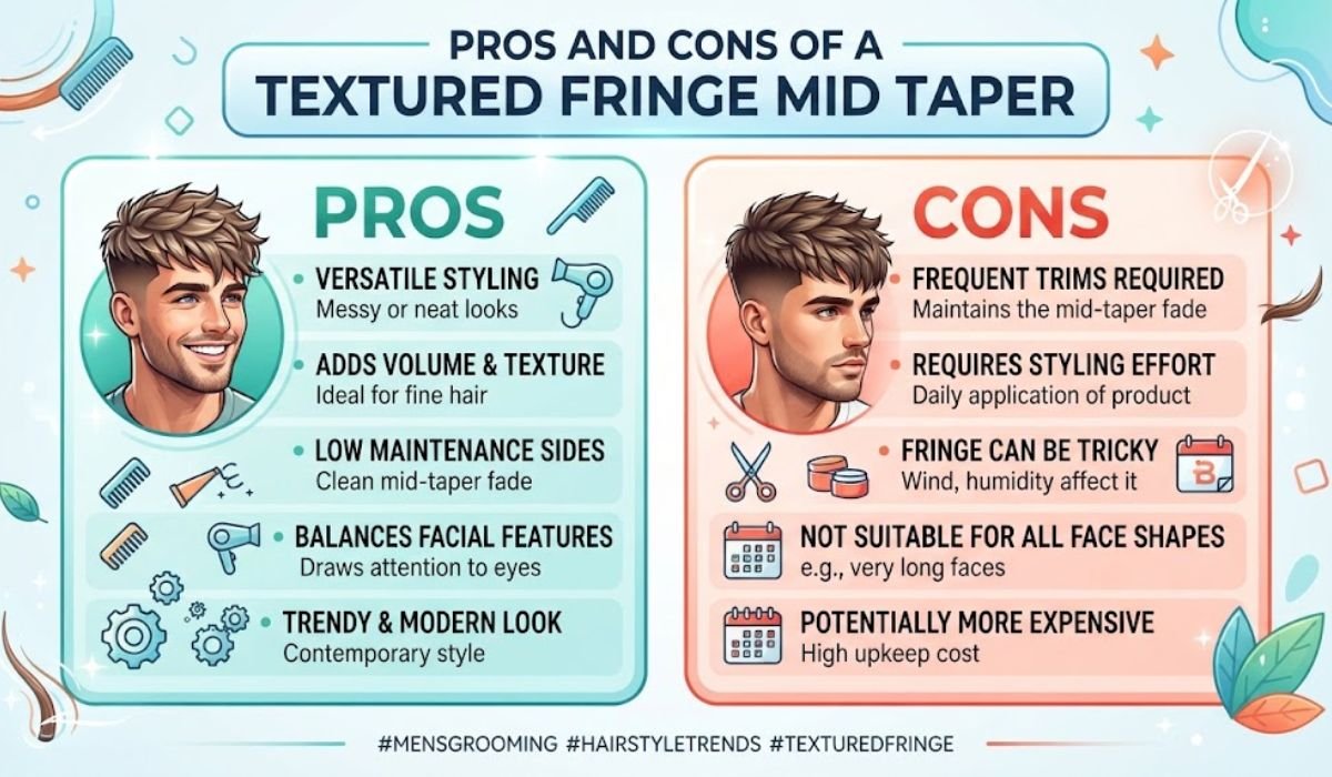 Pros and Cons of a Textured Fringe Mid Taper