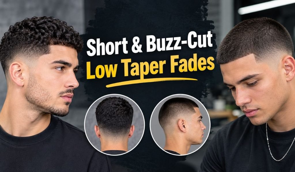 Short & Buzz-Cut Low Taper Fades