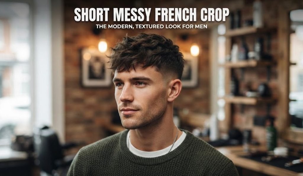 Short Messy French Crop