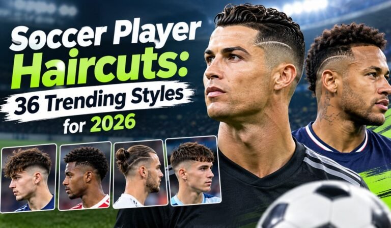 Soccer Player Haircuts: 36 Trending Styles for 2026